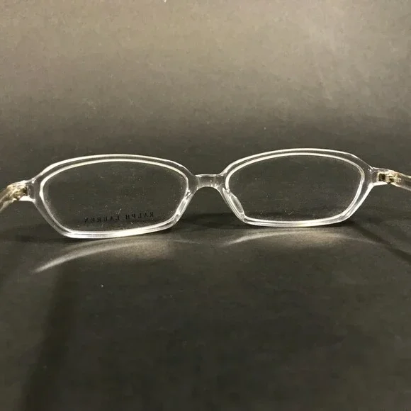 Ralph Lauren Petite Eyeglasses Frames RL 1362 900 Clear Rectangular 49-13-135 - Picture 7 of 11